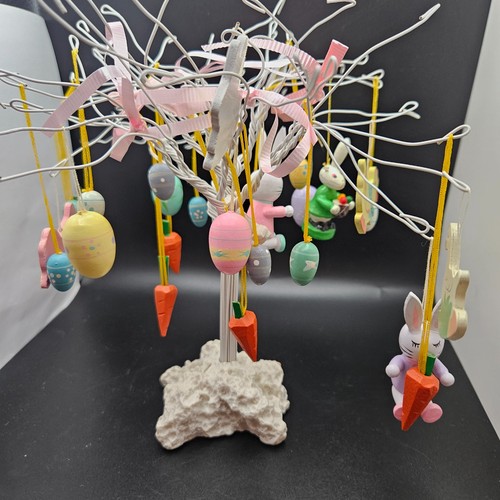 Vintage easter ornament tree - vintage,