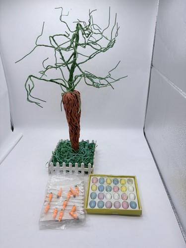 Vtg easter tree carrot - tree,