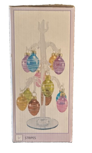 Ganz blown glass easter egg - glass,