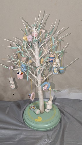 Vintage easter tabletop - vintage,