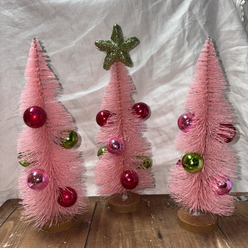 Lot pink bottlebrush - 3,