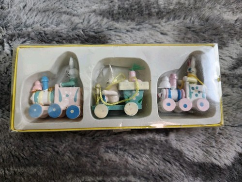 Easter ornaments rabbits - ornaments, &