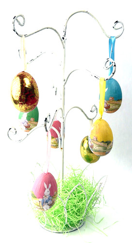 Vintage easter egg - easter,